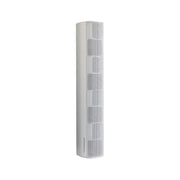 Audiophony 160W @ 16ohm column with 8 3-inch speakers for installation -White