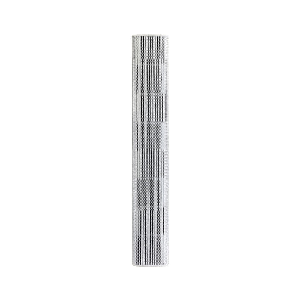 Columna Audiophony 160W @ 16ohm con 8 altavoces de 3 pulgadas para instalación -Blanco