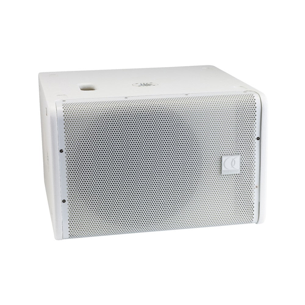 Audiophony 12-inch active subwoofer 700W + 700WWith built-in DSP -White