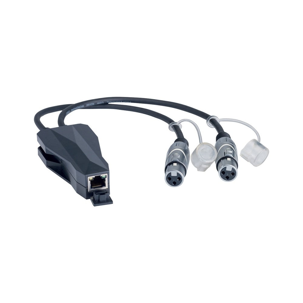 Audiophony Dante converter RJ45 to XLR3 analog In