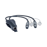 Audiophony Dante converter RJ45 to XLR3 analog In