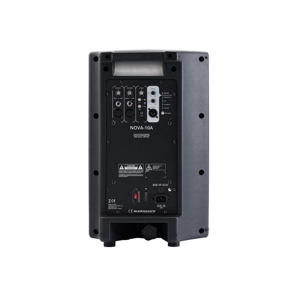 Altavoz activo Audiophony de 200 W RMS, 10 pulgadas y 2 vías