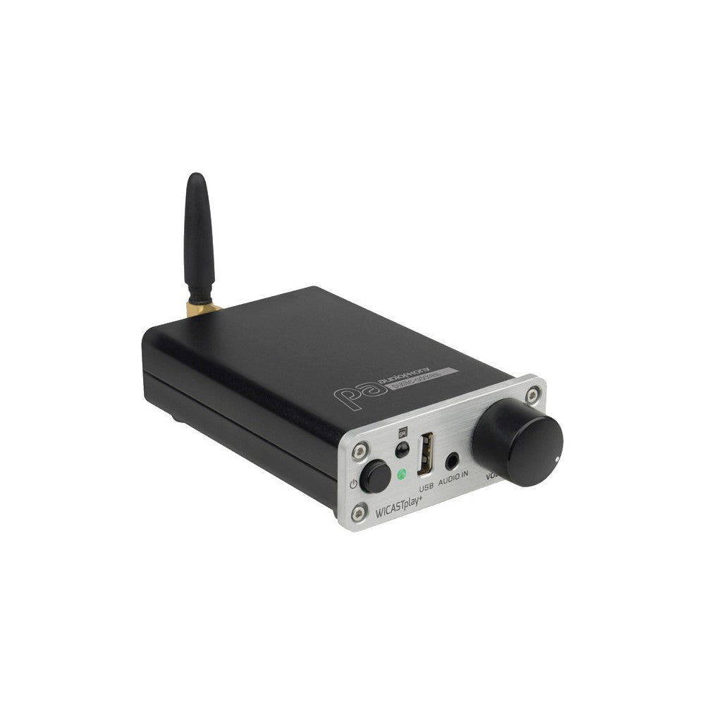 Audiophony Wicast play with RJ45 and IR remote