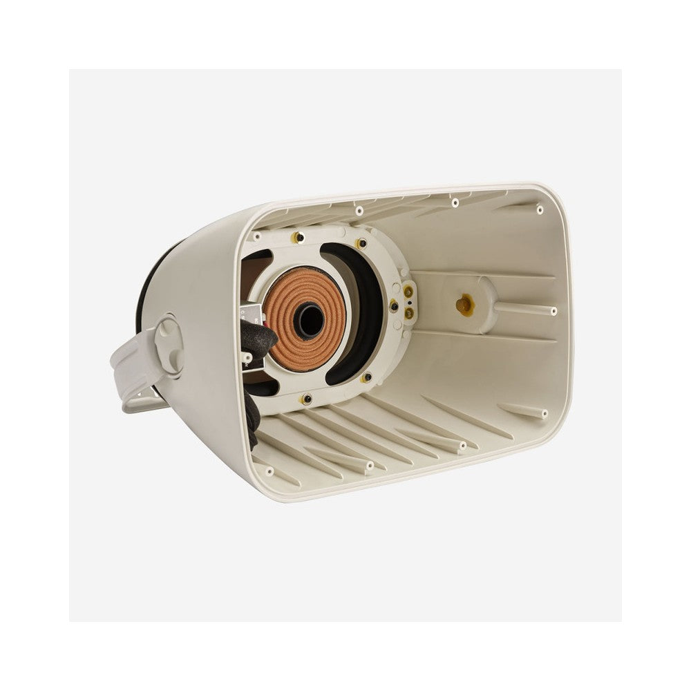 Audiophony 8″ + 1″ speaker + Bass radiator 80 W 100 V and 8 ohms – IP65 -  White