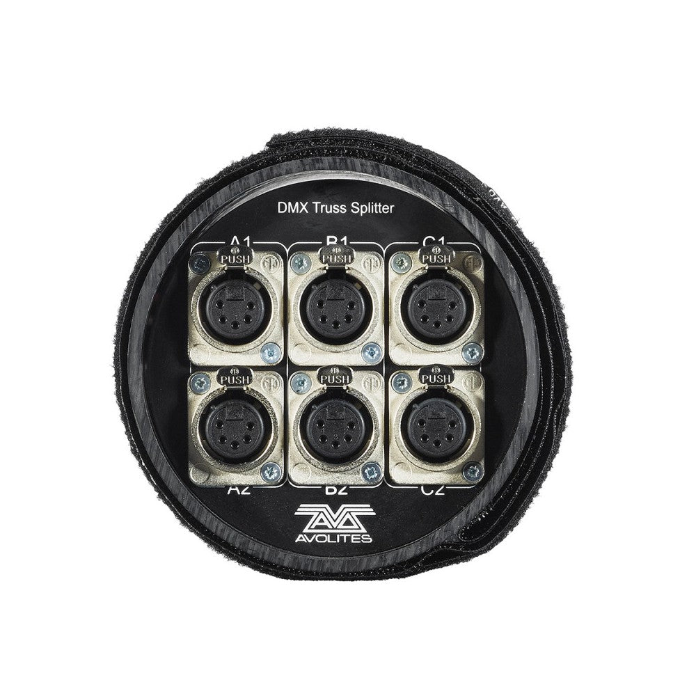 Avolites Truss DMX splitter unit with 5-pin
