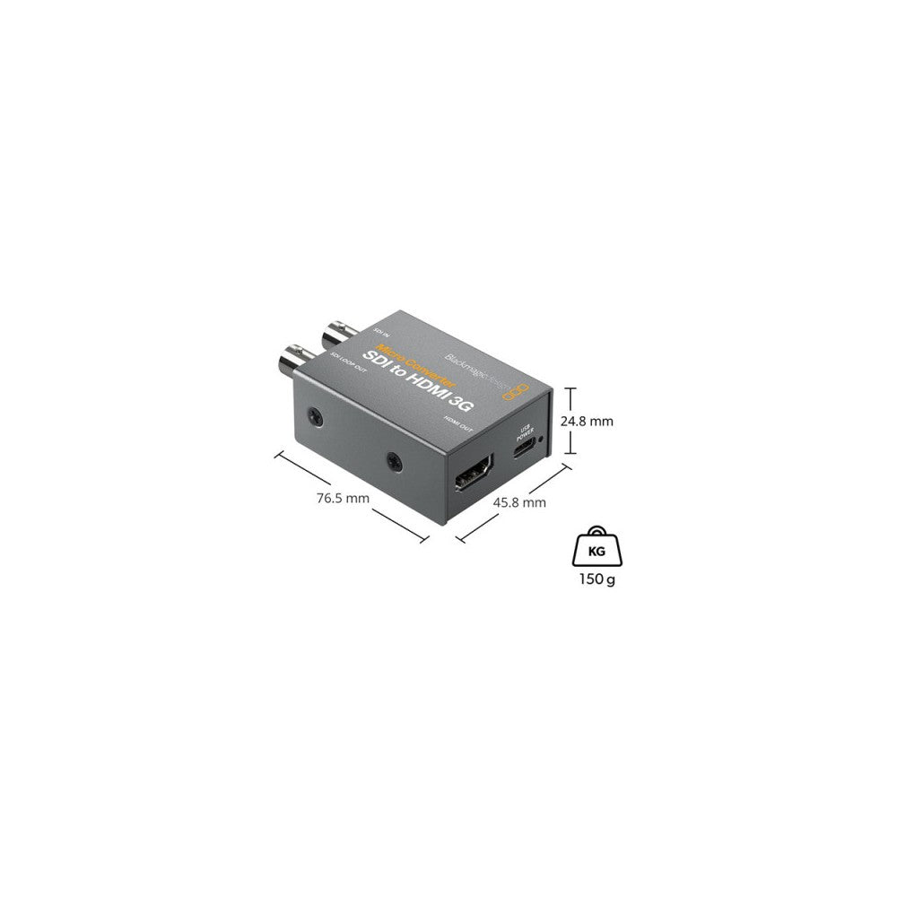 Conversor SDI a HDMI de Blackmagic Design hasta 1080p60
