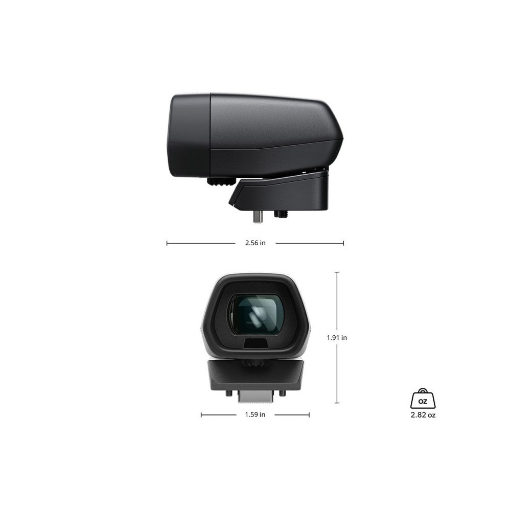 Blackmagic Design Viewfinder with built in proximity sensor, 4 element glass diopter