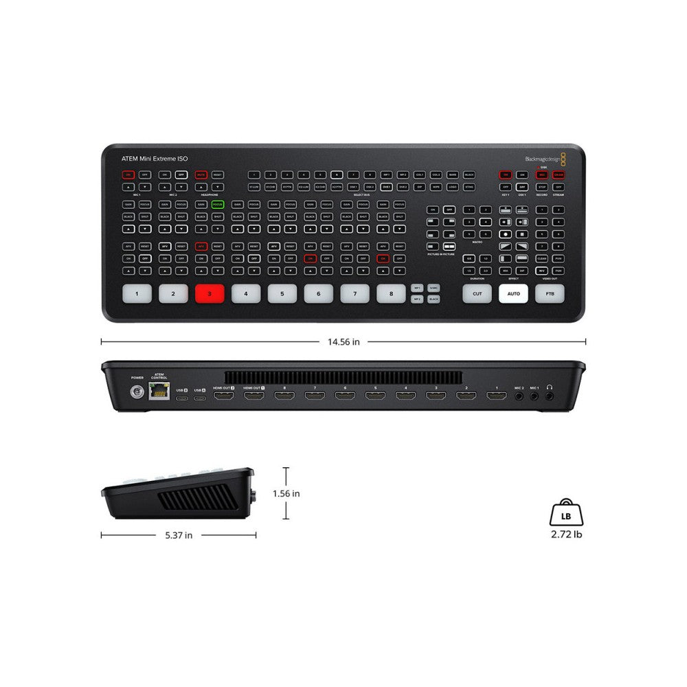 Blackmagic Design ATEM Mini Extreme ISO