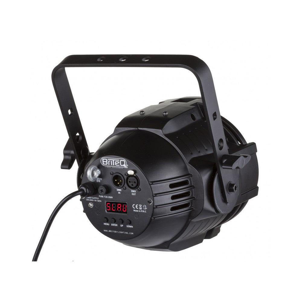 Proyector LED UV Briteq 100W COB con DMX