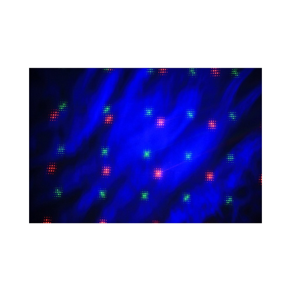 Briteq Laser effect 40mW green + 150mW red + LED wave blue