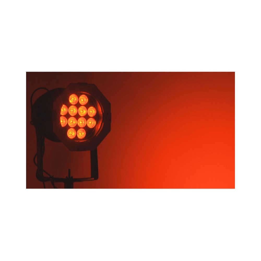 Briteq LED PAR Projector RGBWA+UV (12x12W) - 15°