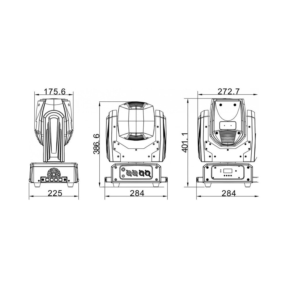 Briteq Compact Beam Moving Head (incl. Osram SIRIUS HRI-100 Discharge Lamp)