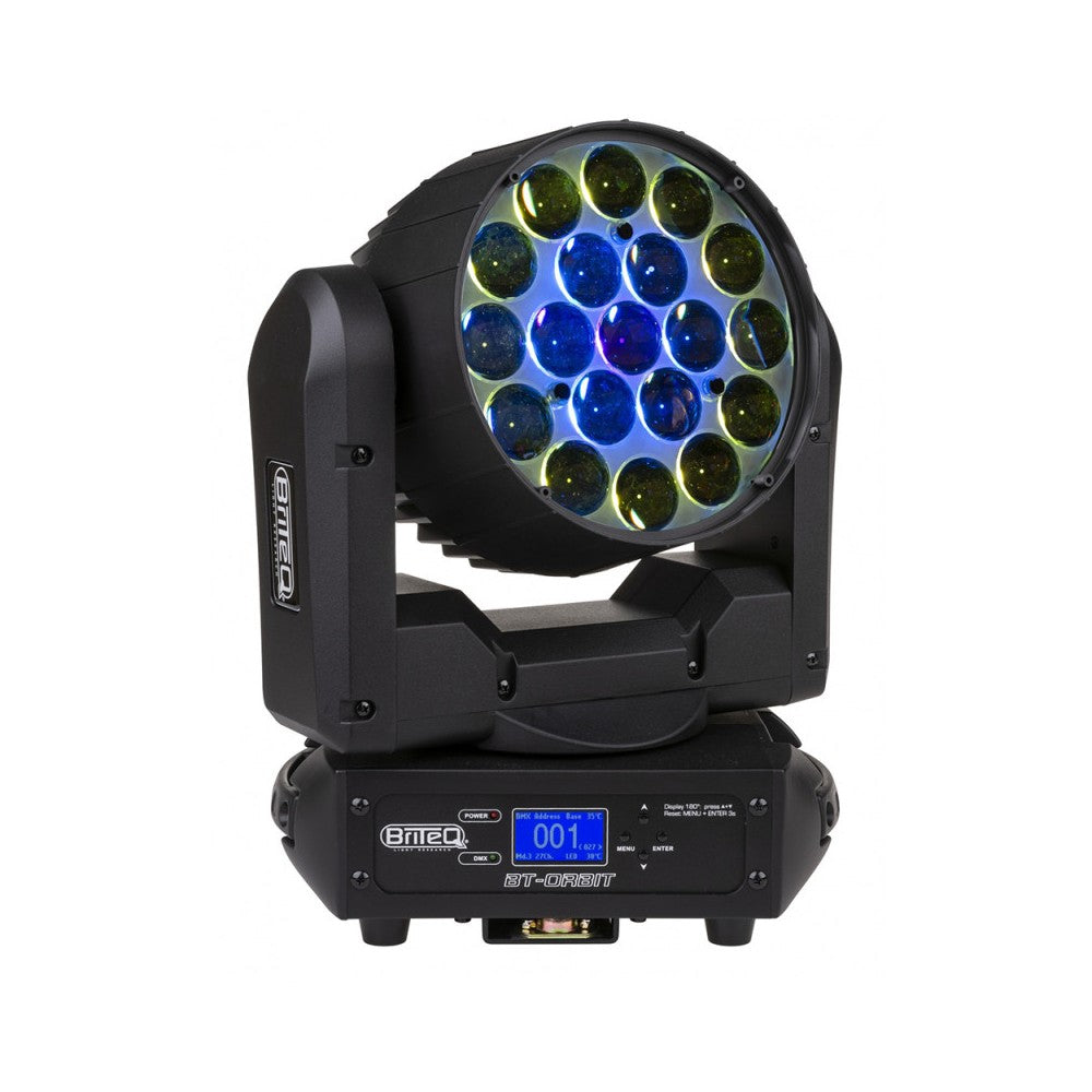 Briteq LED Moving Wash RGBW (19x15W) Ring control 10-60°