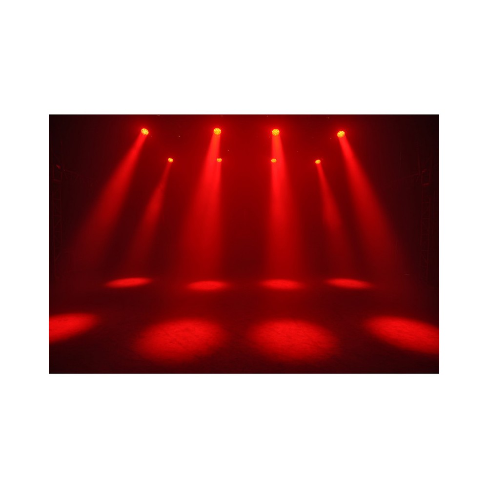 Briteq LED Moving Wash RGBW (19x15W) Ring control 10-60°