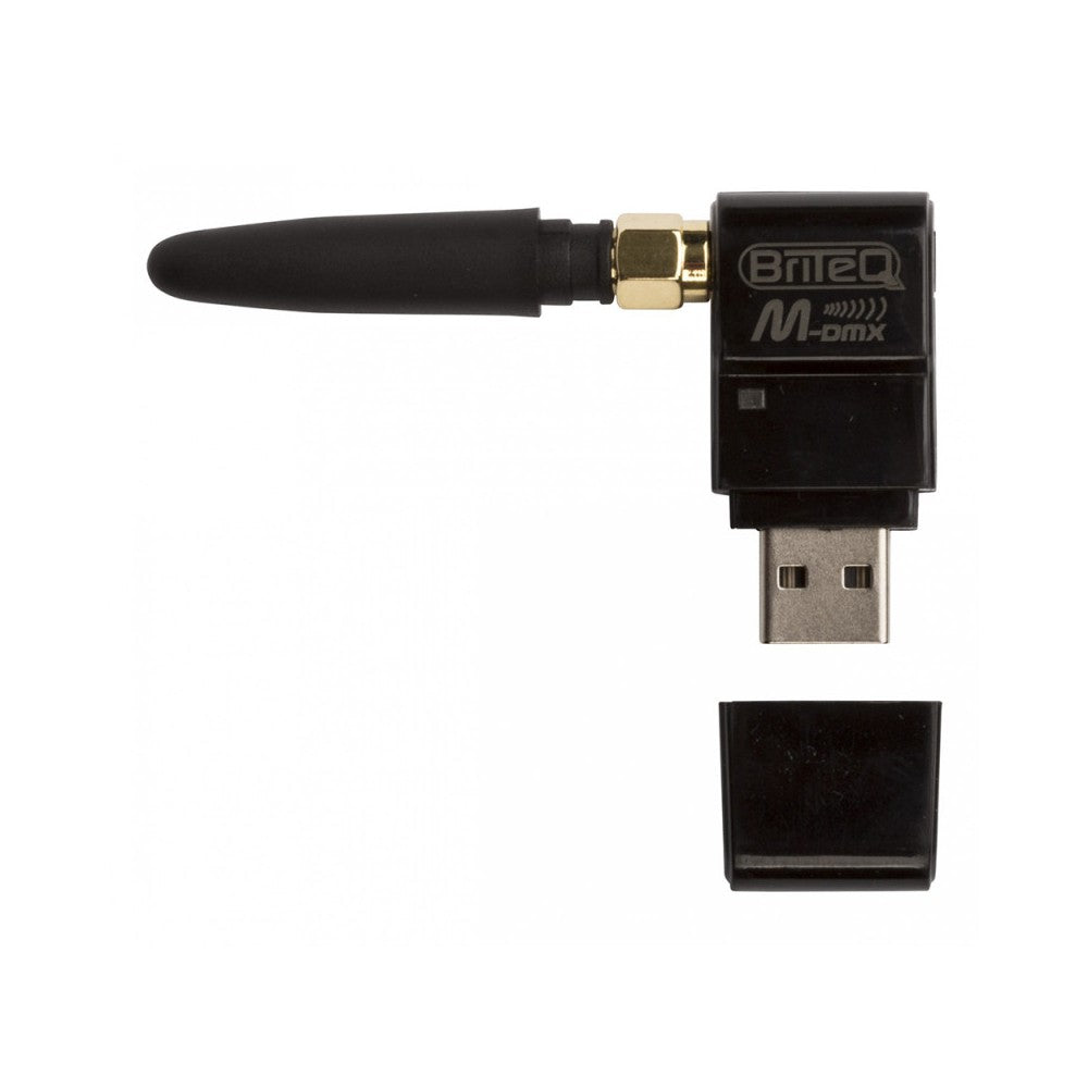 Transceptor USB-dongle DMX inalámbrico Briteq 2,4 GHz