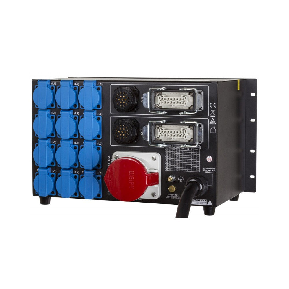 Briteq PD-63SH/FRA-BEL - Distribuidor de corriente 63 A / HARTING+SOCAPEX (F