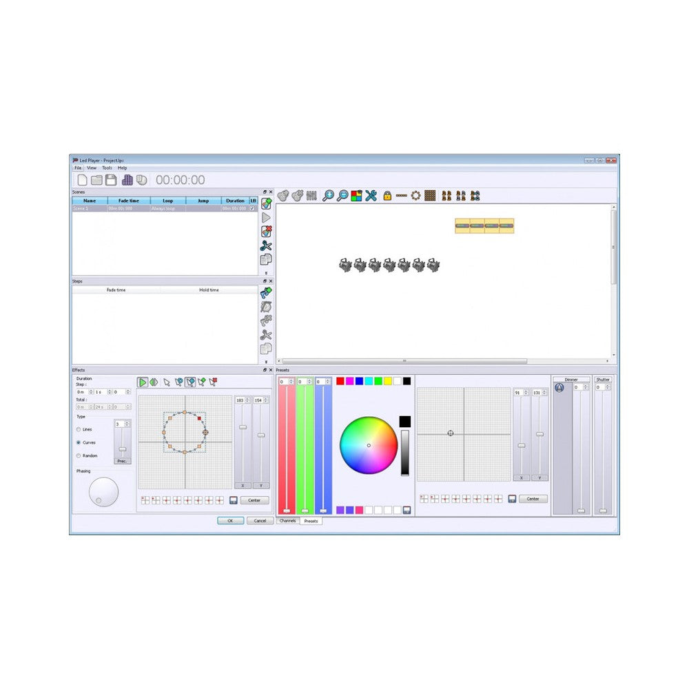 Briteq DMX Interface 1024ch, XLR, Chromateq software