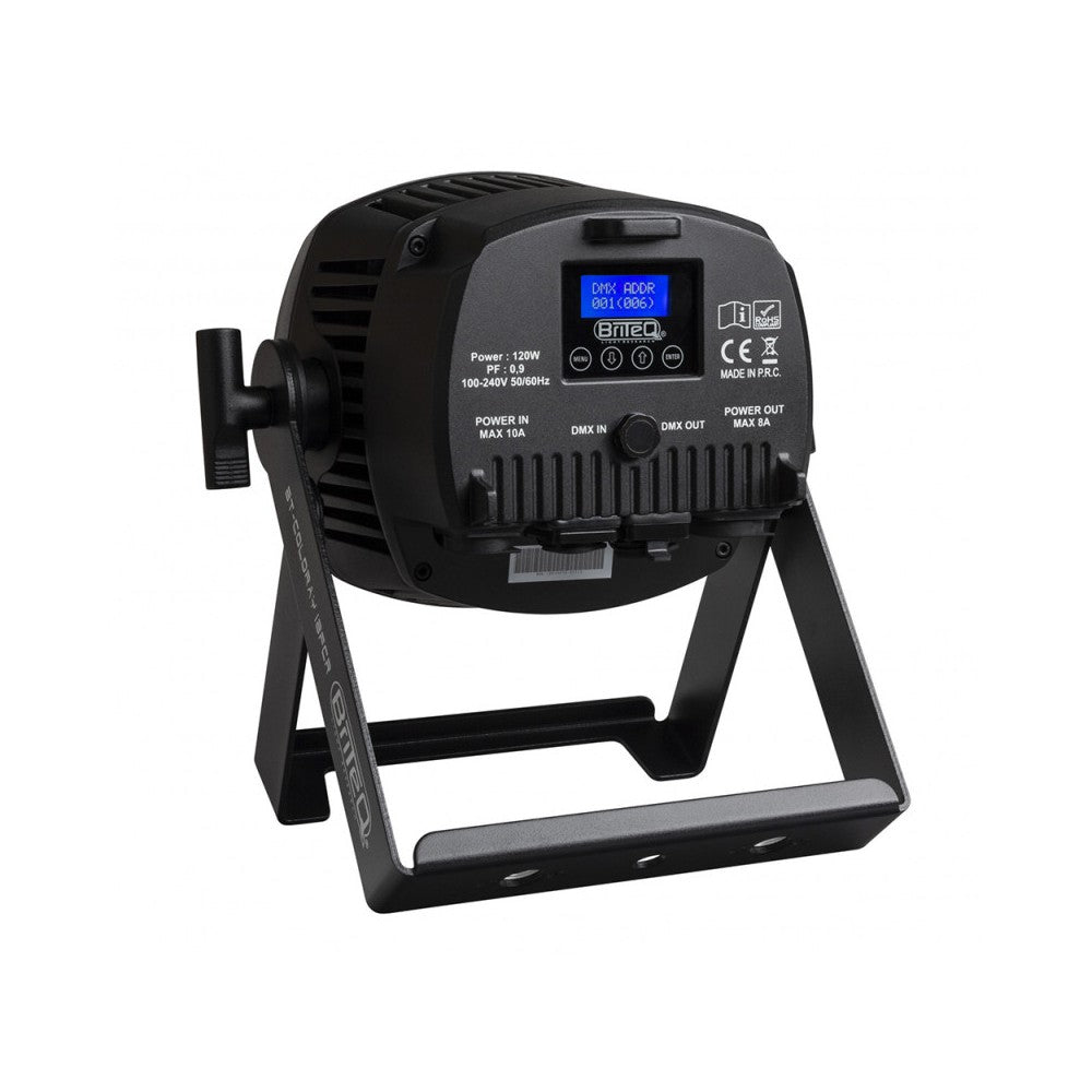 Briteq LED projector RGBW (18x8W) IP65