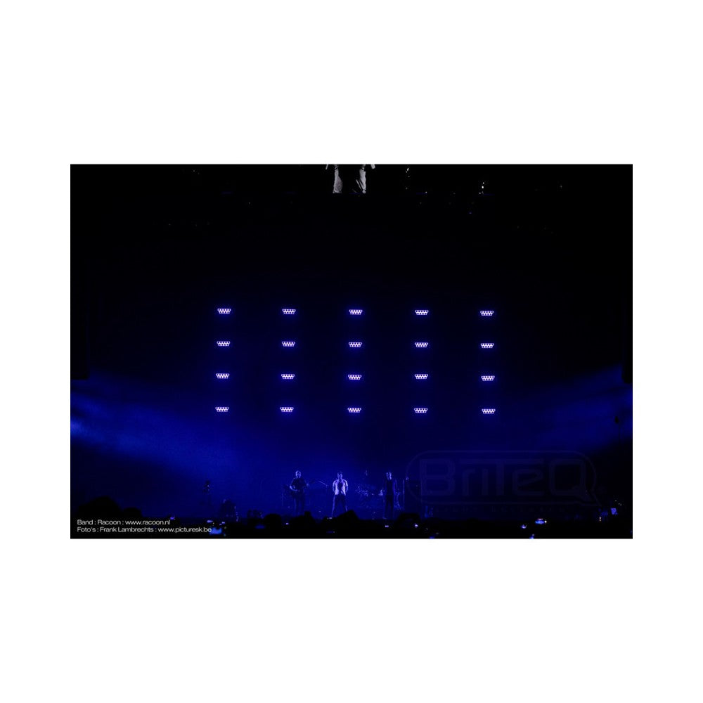 Briteq Powerful 9x60W WW/CW beam, RGB glow effects