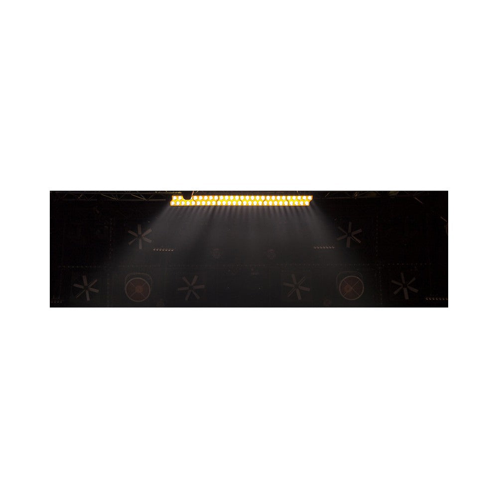 Briteq Powerful 9x60W WW/CW beam, RGB glow effects