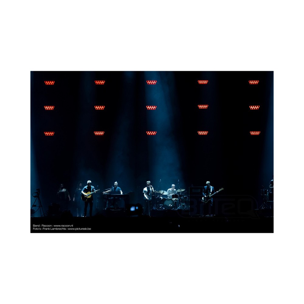 Briteq Powerful 9x60W WW/CW beam, RGB glow effects