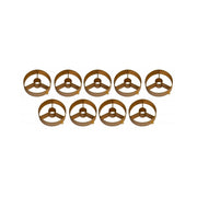Briteq Set of 9 gold louvers for the BT-NONABEAM