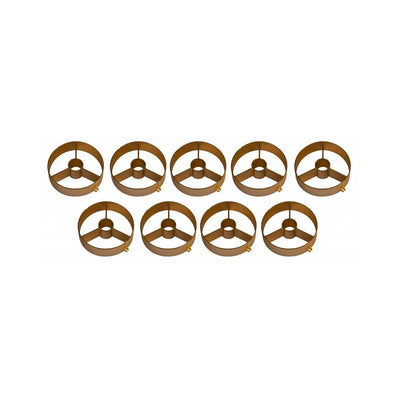 Briteq Set of 9 gold louvers for the BT-NONABEAM