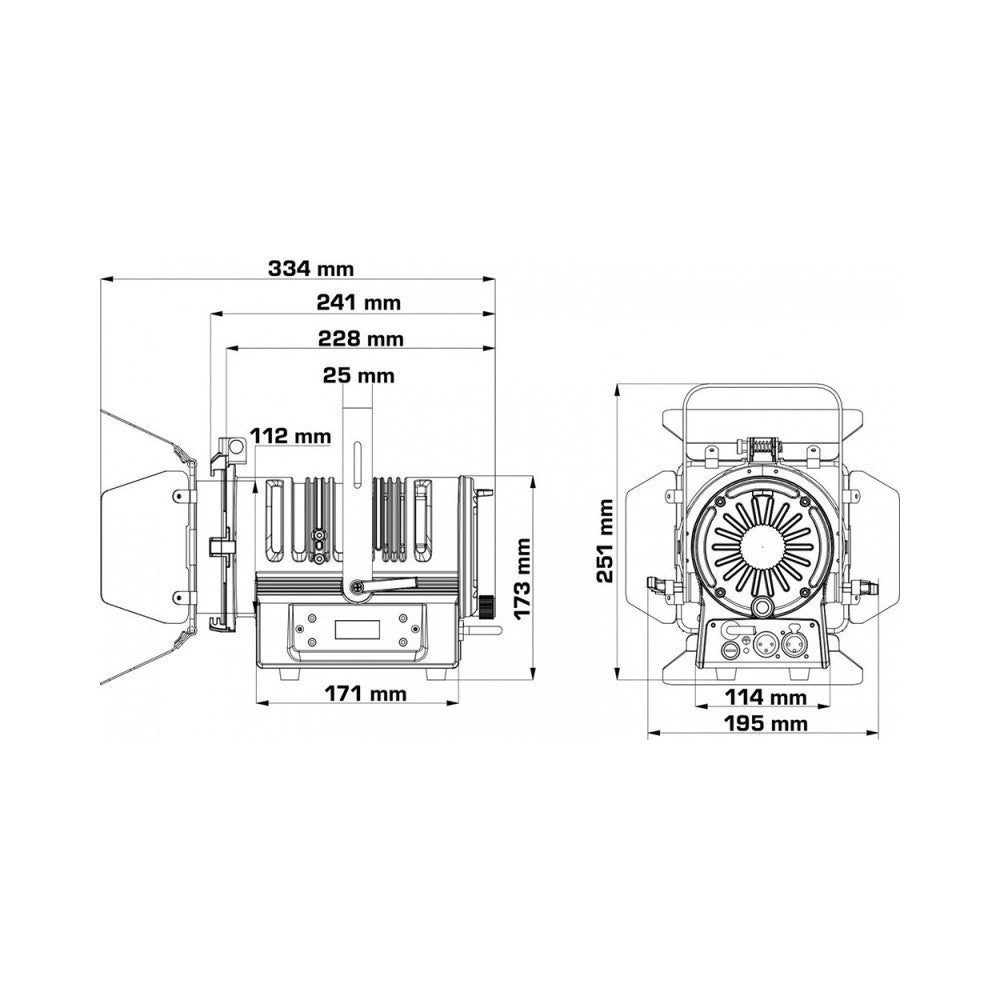 Briteq LED Theater Spot 50W (Blanco)