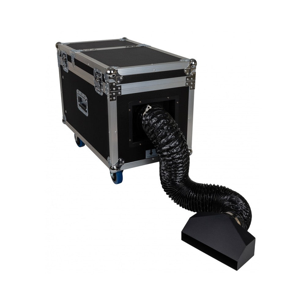 Briteq BT-H2FOG II Macchina del fumo basso a ultrasuoni con Flight Case