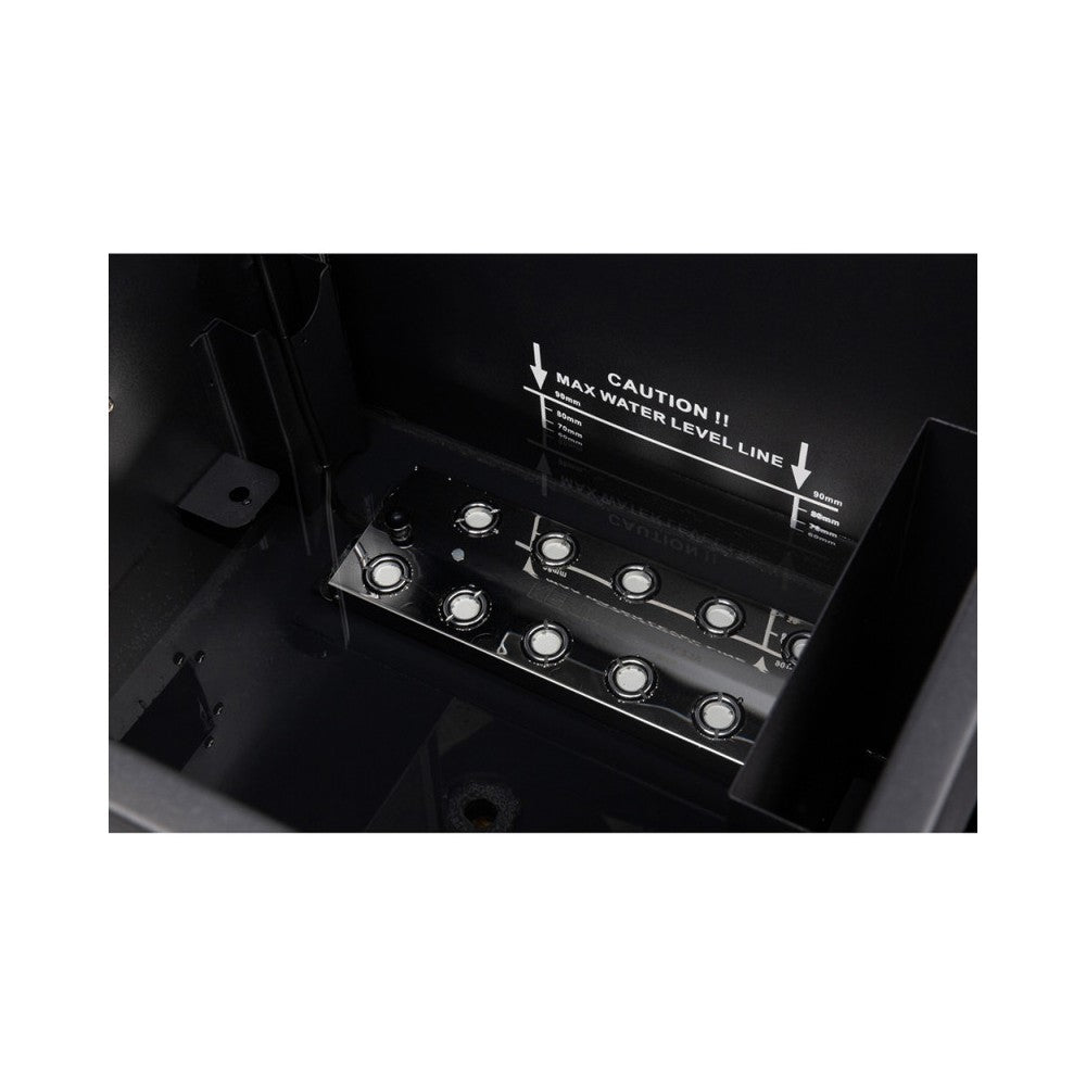 Briteq BT-H2FOG II Macchina del Fumo Basso con Flight Case