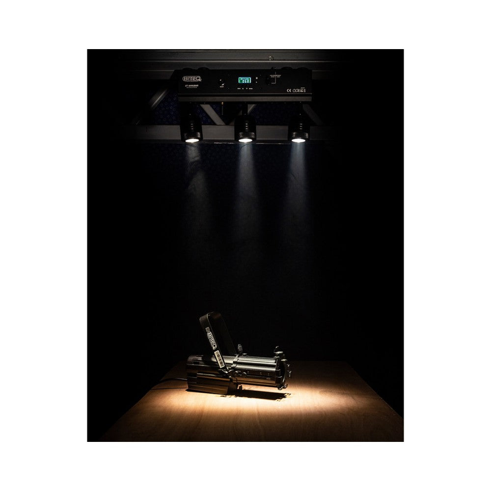 Briteq Barra LED a batería con proyectores blancos de 3x5W