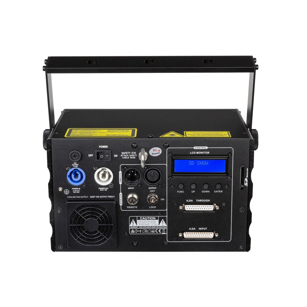 Briteq Laser effect RGB 2000mW ( 500mW Red + 500mW green + 1000mW blue )