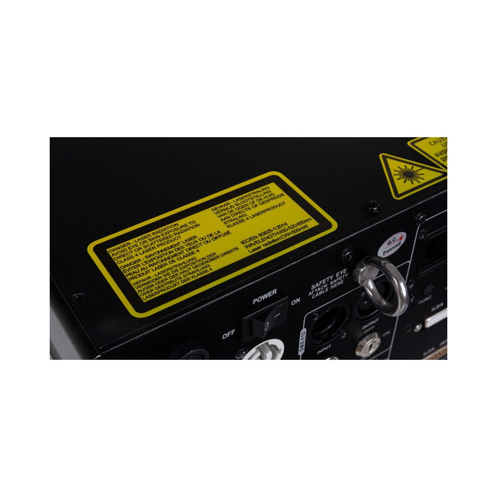 Briteq Laser effect RGB 2000mW ( 500mW Red + 500mW green + 1000mW blue )