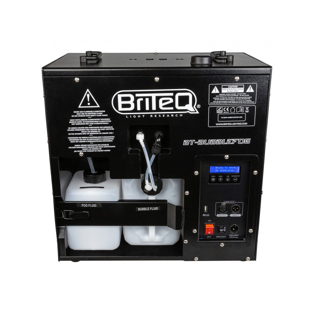 Briteq BT-BUBBLEFOG Macchina Ibrida del Fumo e delle Bolle