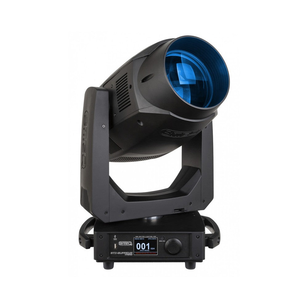 Briteq BTX-SUPREME Testa Mobile Ibrida Spot-Beam-Wash
