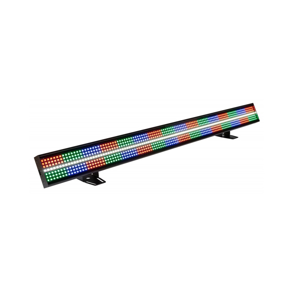 Briteq BTX-LIGHTSTRIKE Barra Strobo da 1 mt 112 C W + 672 RGB LEDs Art-Net