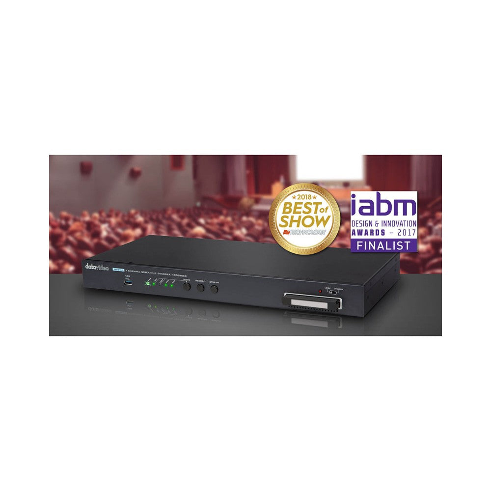 Datavideo  4 Channel Streaming Encoder/Recorder