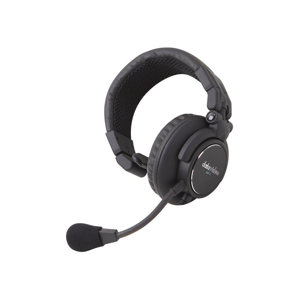 Datavideo  Heavy Duty Prof One Ear Headphone with mic.