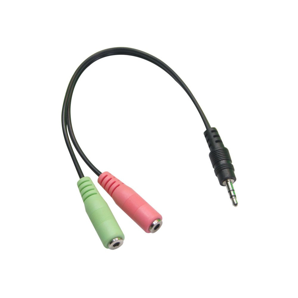 Datavideo  3,5 mm jack to Headphone/Mic adapter