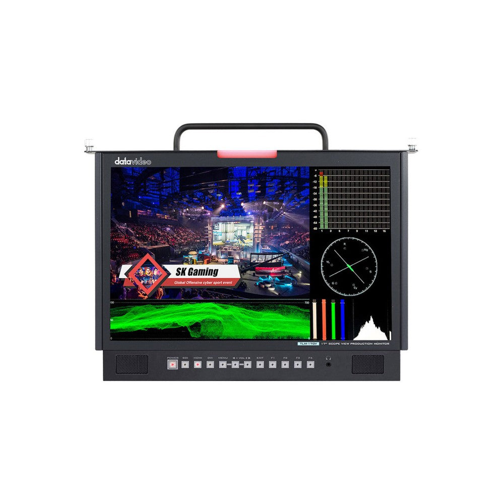 Datavideo  17" ScopeView Production Monitor-Pull-Out