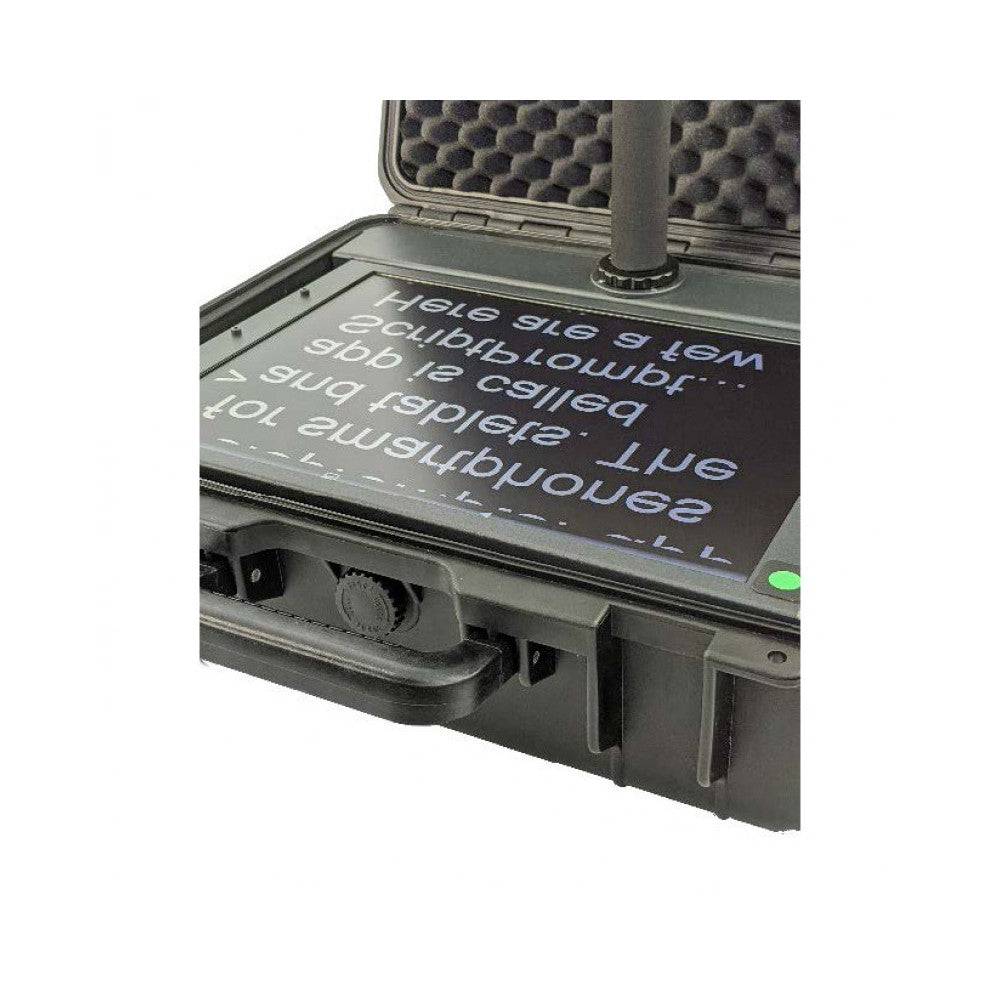 Datavideo Teleprompter portátil para conferencias con sistema de teleprompter incorporado