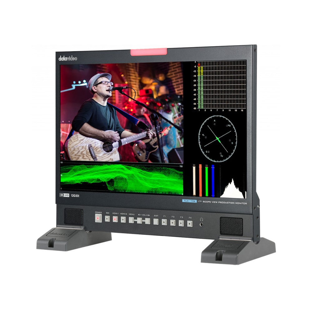 Datavideo 17.3", 3840×2160, 300 cd/m², Scopeview monitor (4K panel)