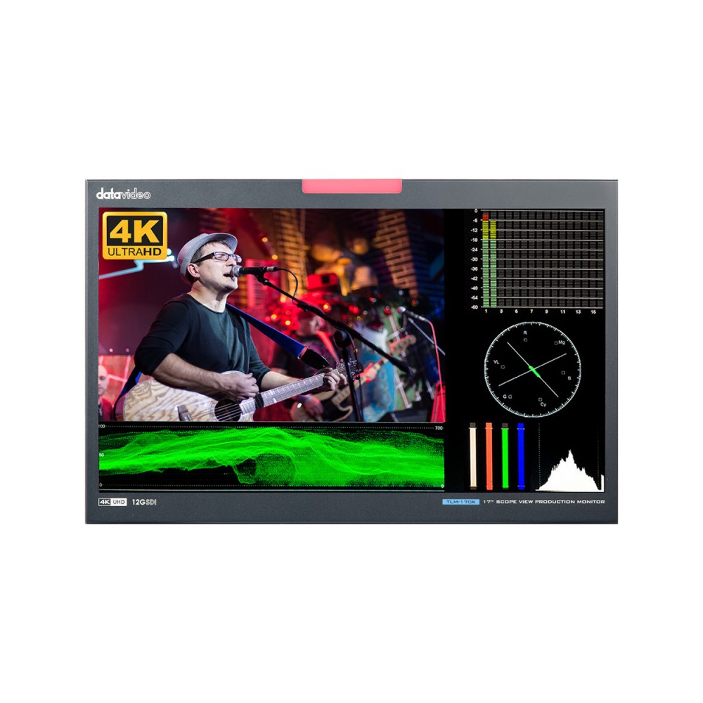 Datavideo 17.3", 3840×2160, 300 cd/m², Scopeview monitor (4K panel)