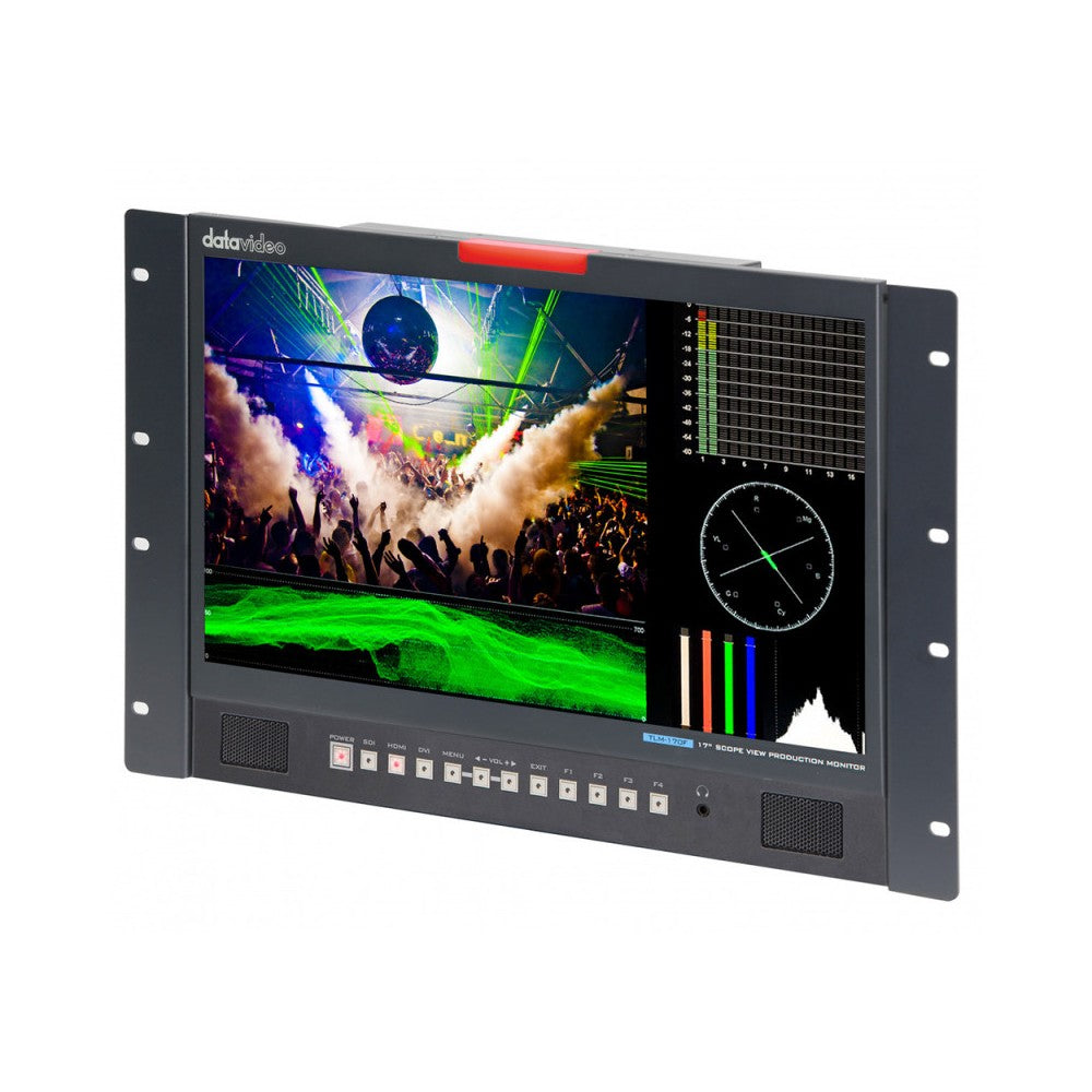 Datavideo 4K Scopeview mon 17“. FHD (HDPanel) (7U rack)