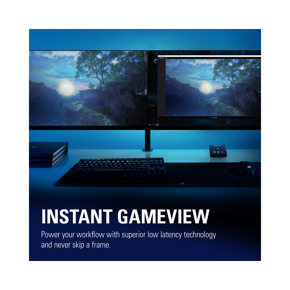 Solución de captura de Elgato compatible con una resolución 4K nítida a 60 fps e imágenes HDR10 vibrantes