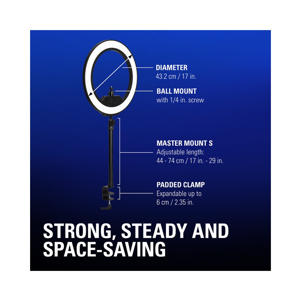 Elgato Engineered to flatter the skin, eliminate shadows and and give your eyes that extra-special sparkle