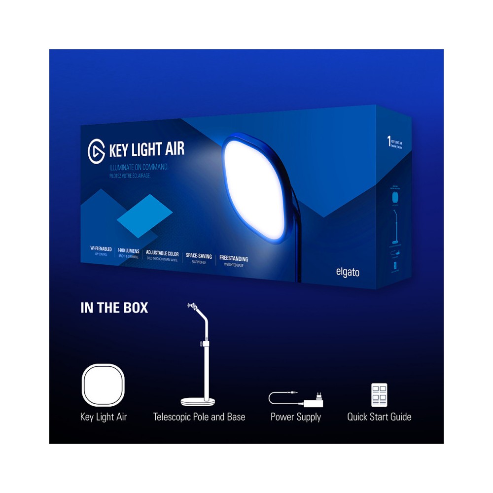 Elgato Industrial-grade LEDs deliver constant intensity while staying cool for hours