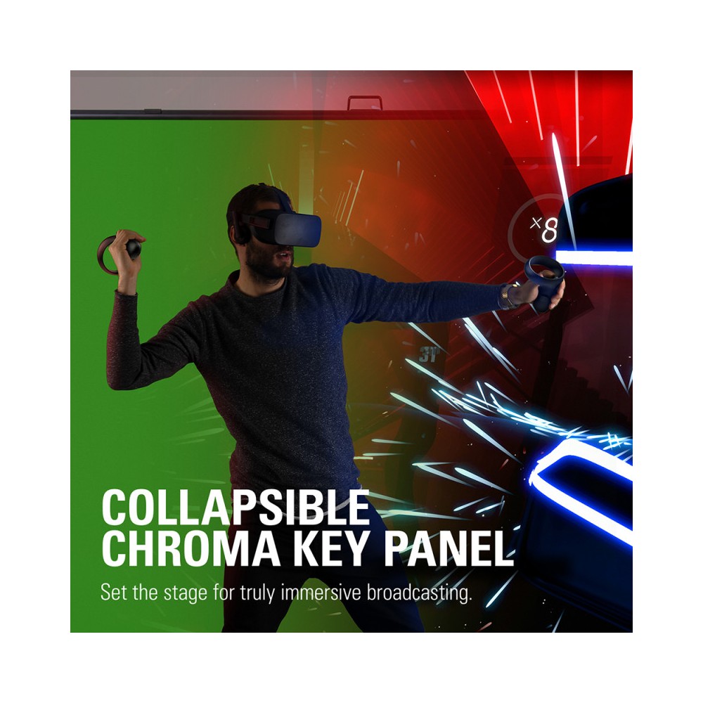 Elgato Green Screen Pannello Roll-up Chroma Key 148 x 180cm