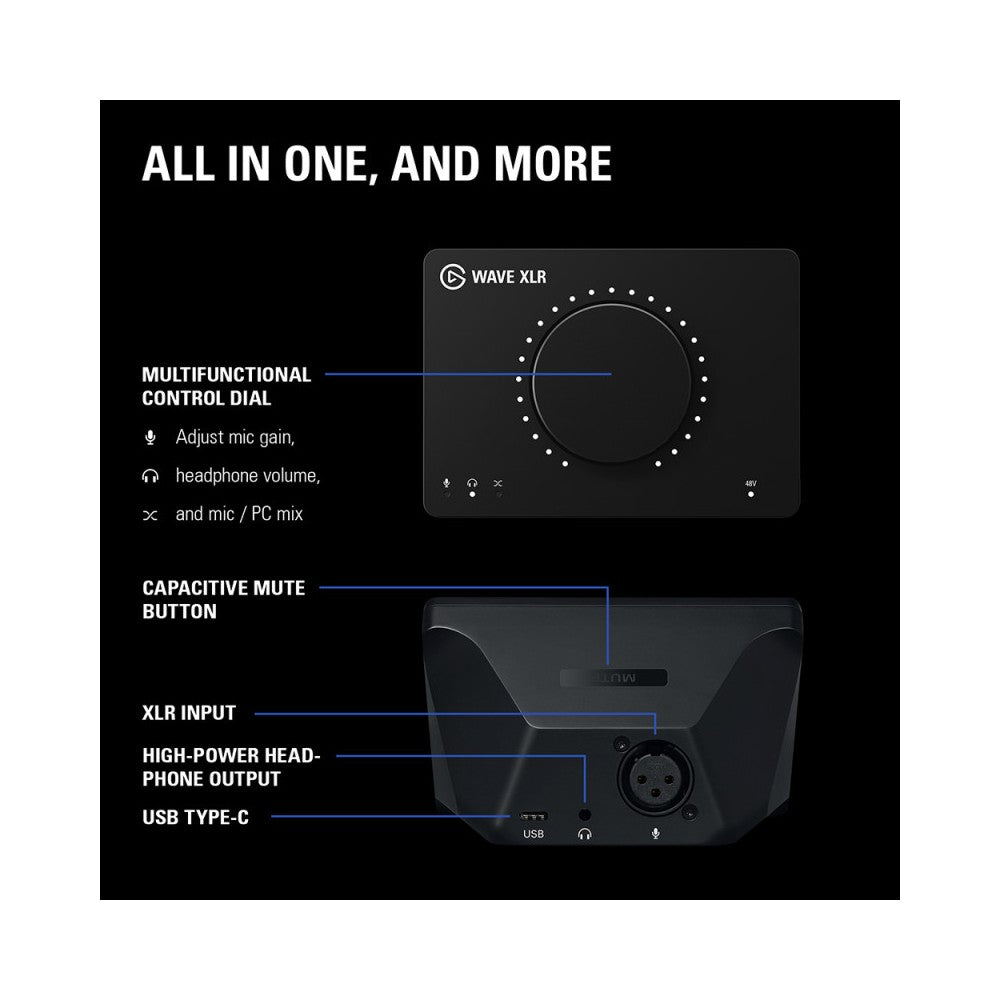 Elgato Compact USB interface that gives your microphone superpowers