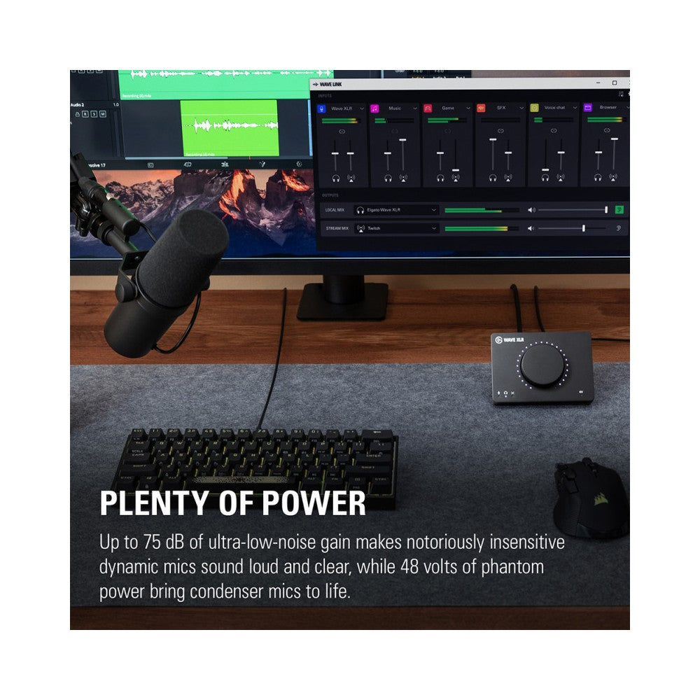 Elgato Compact USB interface that gives your microphone superpowers